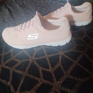 Skechers memory foam slip on tennies